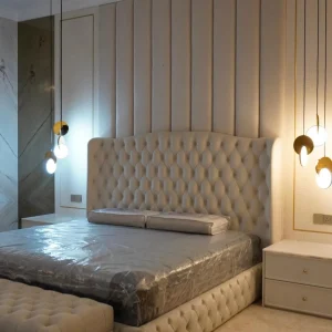 Chesterfield Bedframe - Project @Tanjung Tokong, Penang | Customize Bedframe | Sufól