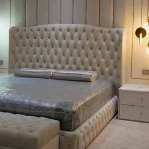 Chesterfield Bedframe - Project @Tanjung Tokong, Penang | Customize Bedframe | Sufól